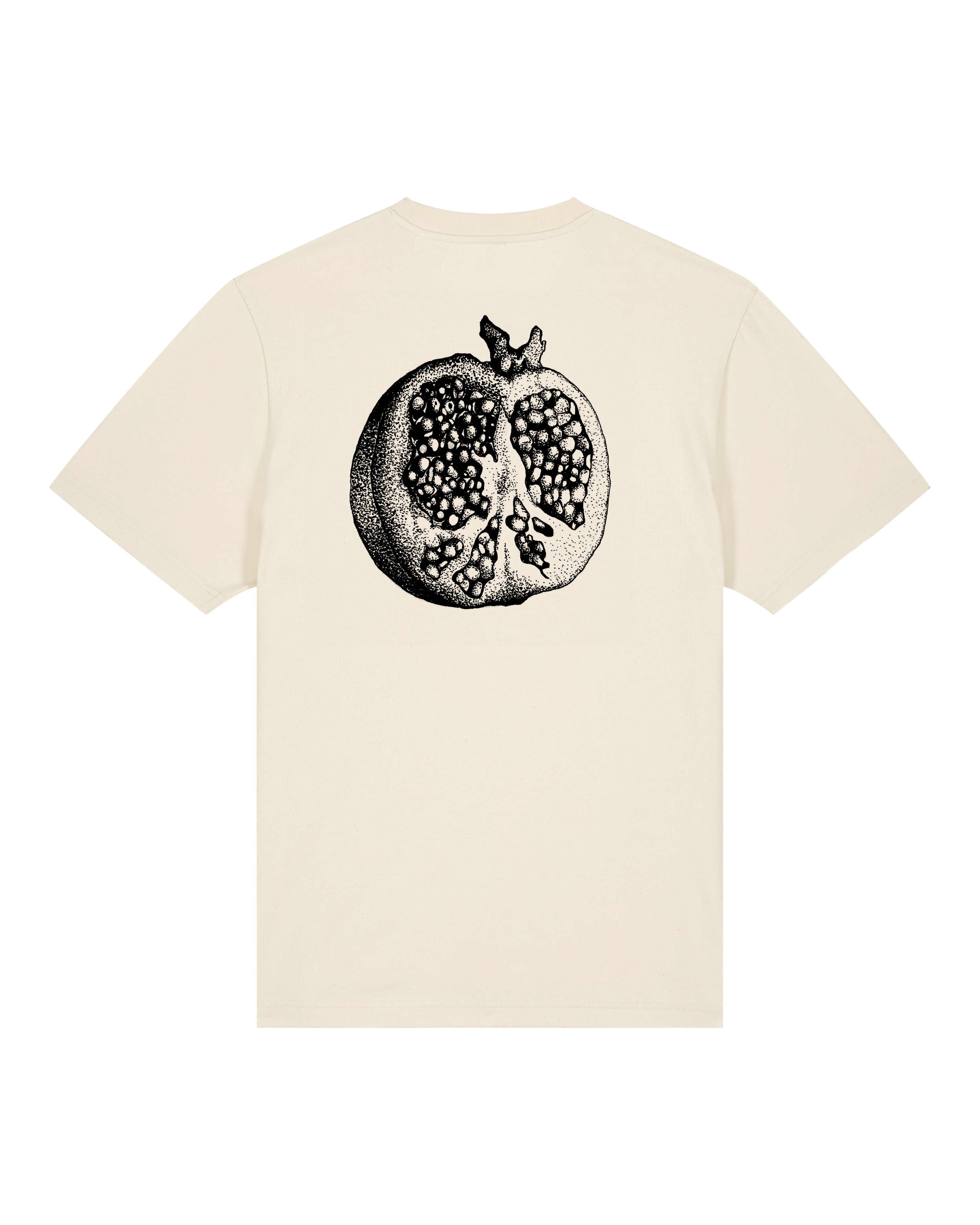 Highland Co. 2026 Natural Raw T-Shirt - Pomegranate