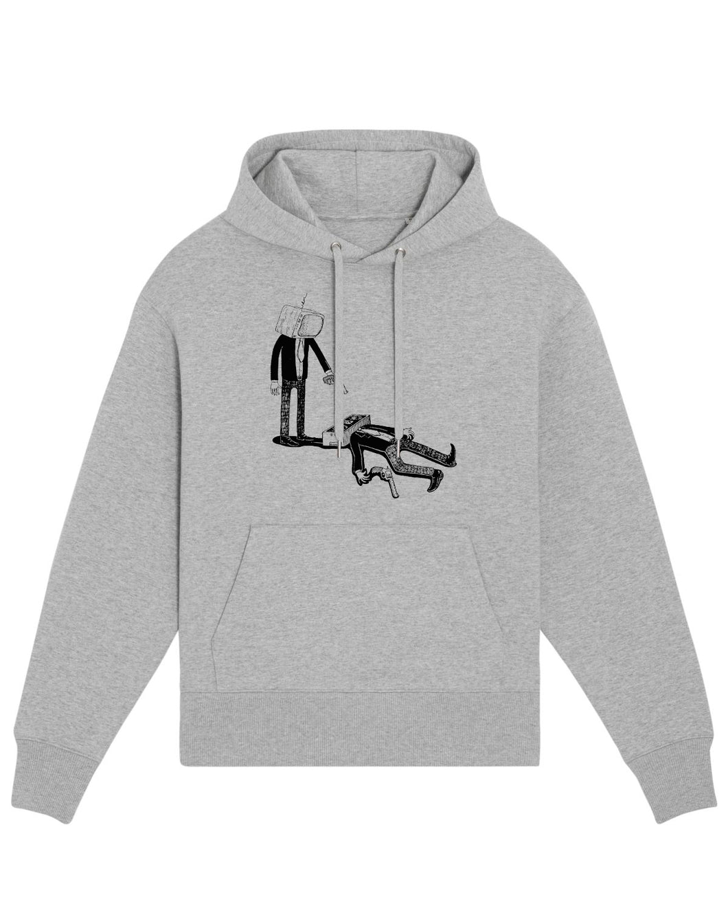 Highland Co. 2024 Heavy Gray Hoodie - Video Killed The Radio