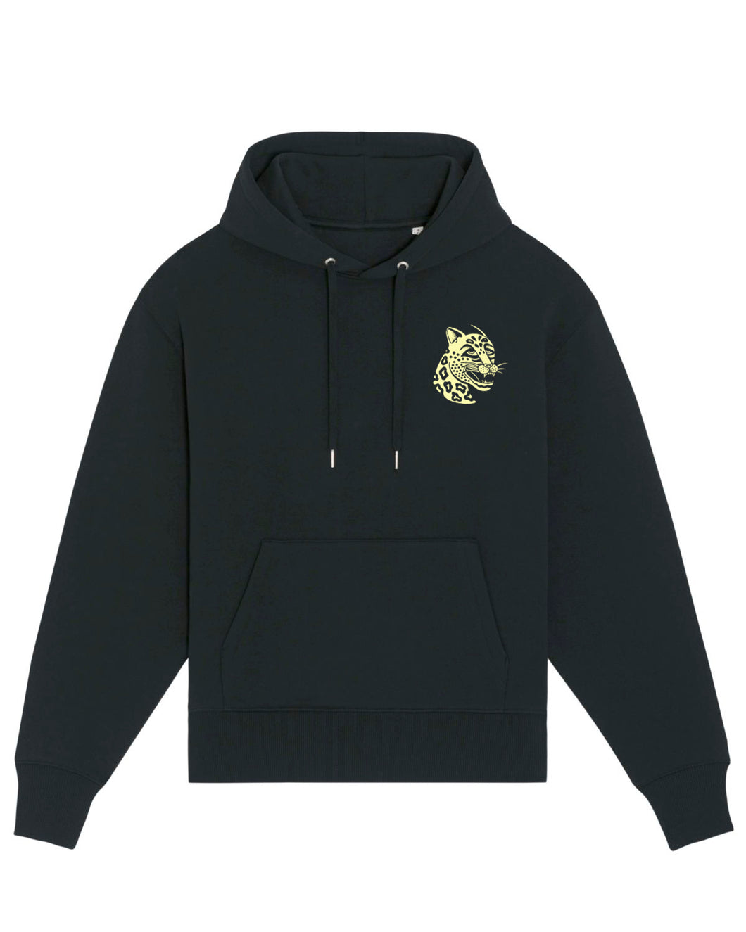 Highland Co. 2024 Heavy Black Hoodie - Panther Head