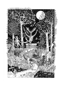 Highland Co. Artwork - The Ritual (42cm x 60cm)