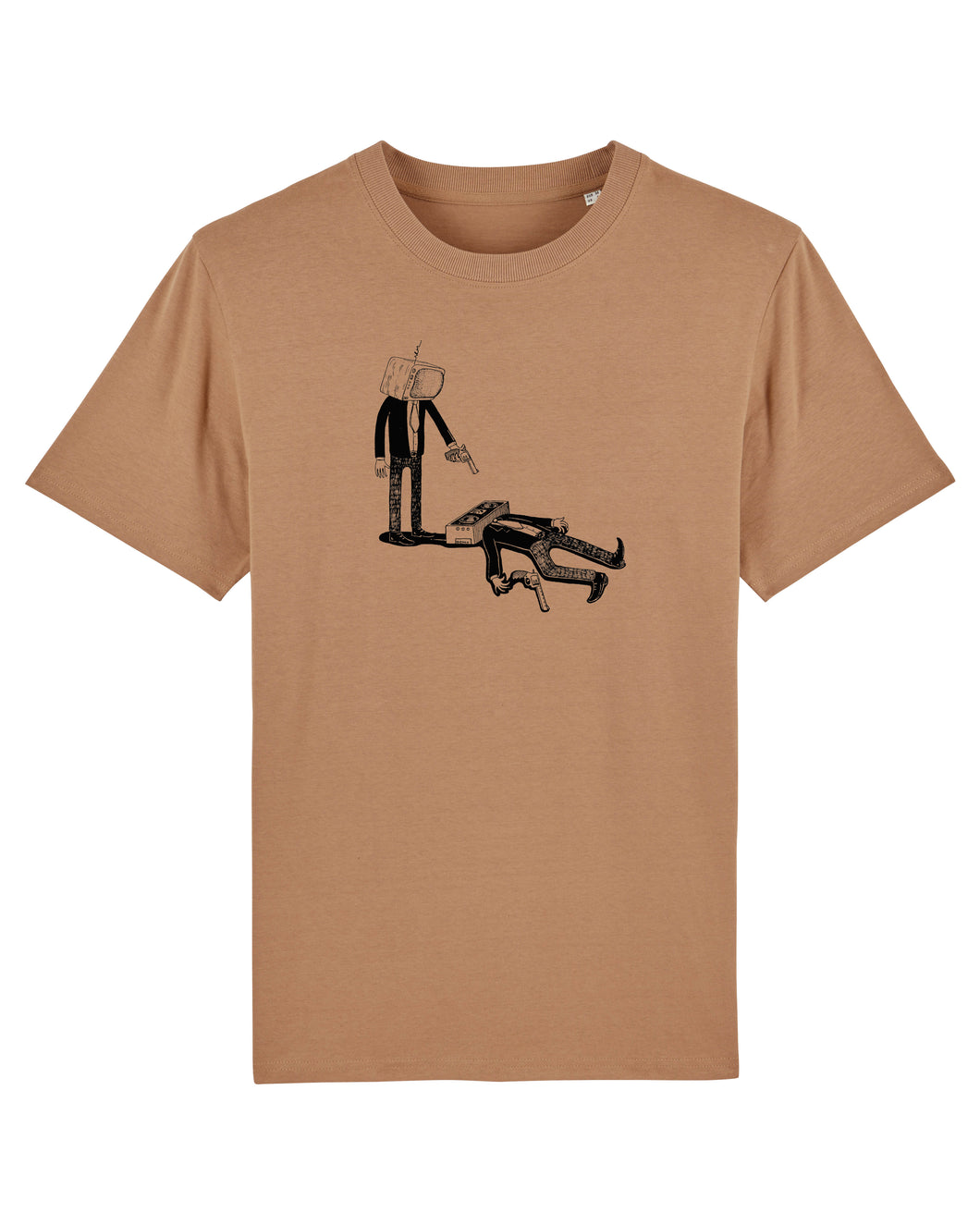Highland Co. 2023 Camel T-Shirt - Video Killed The Radio