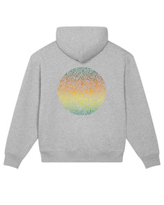 Highland Co. 2023 Grey Zipper Hoodie - Coral