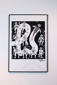Highland Co. Artwork - H-Signature (61cm x 91cm)
